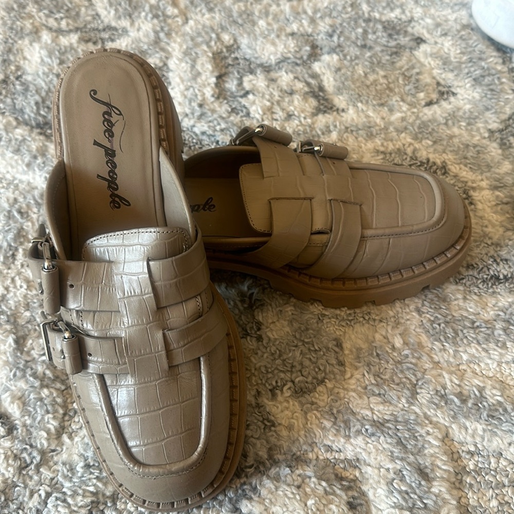 Free people platform loafer